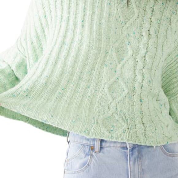 NWT! Free People on Your Side Knit Pullover Women's Size Medium - Picture 7 of 10